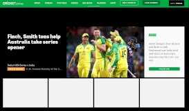 
							         Live Scores, Fixtures, News & Video | cricket.com.au								  
							    