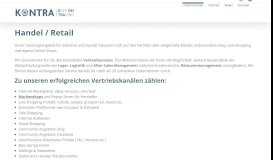 
							         Live-Shopping Portale - KONTRA GmbH								  
							    