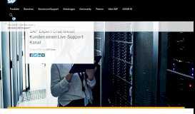 
							         Live Support für SAP jetzt mit Expert Chat | SAP News Center								  
							    