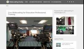 
							         Live Webcasting for Education Professional Training | Live ...								  
							    