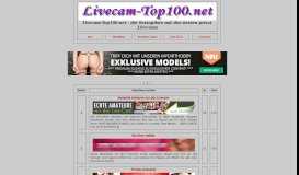 
							         Livecam-Top100.net - die Sextopliste für Livecams und Sexchat								  
							    