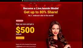 
							         LiveJasmin.com - Model Center								  
							    