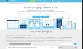 
							         Livemixtapes sign up Freelancers or Jobs Online - Truelancer								  
							    