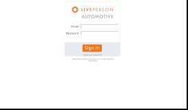 
							         LivePerson Automotive Portal 360								  
							    