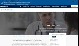 
							         Liver Disease and Transplant Team and Clinic Locations | Methodist ...								  
							    