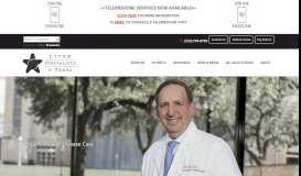 
							         Liver Specialists of Texas | Liver Disease Treatment								  
							    