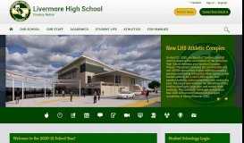 
							         Livermore High / Homepage - Livermore Valley Joint Unified School ...								  
							    
