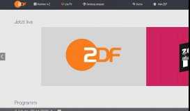 
							         Livestreams und Programm - ZDFmediathek								  
							    
