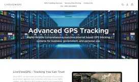 
							         LiveViewGPS: GPS Tracking Systems, GPS Trackers, Web ...								  
							    
