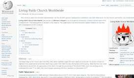 
							         Living Faith Church Worldwide - Wikipedia								  
							    