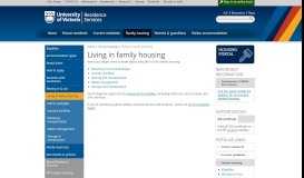 
							         Living in family housing - University of Victoria - UVic								  
							    