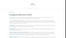 
							         LivingSocial Merchant Center - Tao Ni								  
							    