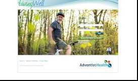 
							         LivingWell Portal - LivingWell website - Adventist Health								  
							    