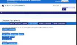 
							         Lizenz-Assistent - Europäisches Datenportal - European Data Portal								  
							    