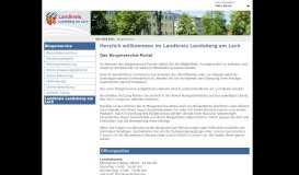
							         LKR Landsberg a.Lech - Bürgerservice-Portal								  
							    
