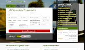 
							         LKW Vermietung: LKW und Transporter mieten | LKWvermietung.de								  
							    