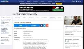 
							         LLB Open Learning, part-time - Northumbria University ...								  
							    