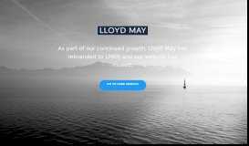 
							         Lloyd May - Property Recruitment								  
							    