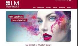 
							         LM Druck + Medien GmbH: Druckerei, Freudenberg, Siegen, Wenden ...								  
							    