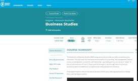 
							         LM050 BBS - Business Studies - | CareersPortal.ie								  
							    