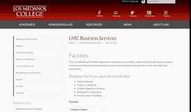 
							         LMC Business Services - Los Medanos College								  
							    