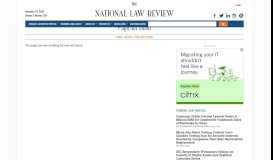 
							         LMRA Indictment For Ex UAW Official - National Law Review								  
							    