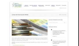 
							         Líneas de financiación ENISA – Red Emprende y Trabaja del ...								  
							    