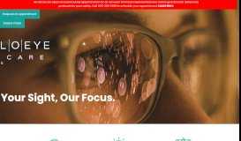 
							         L.O. Eye Care | Your Sight, Our Focus								  
							    