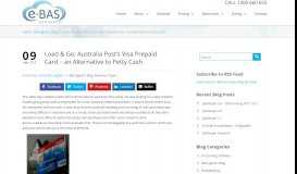 
							         Load & Go: Australia Post's Visa Prepaid Card – an Alternative to Petty ...								  
							    