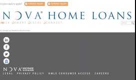 
							         Loan Documents & Loan Information Portal | NOVA Home Loans								  
							    