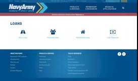 
							         Loans | Navy Army CCU								  
							    