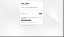 
							         Loblaw Produce Portal: Login								  
							    