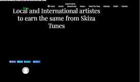 
							         Local and International artistes to earn the same from Skiza Tunes ...								  
							    