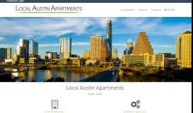 
							         Local Austin Apartments - Apartments in Austin, Texas								  
							    