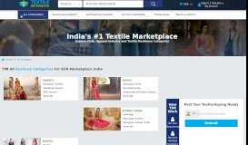 
							         Local Business listing site and Textile Directory B2B portal of India								  
							    
