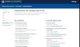 
							         Local Connections, Arab Studies | American University, Washington, DC								  
							    