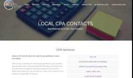 
							         Local CPA Contacts - The Payroll Department								  
							    