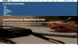 
							         Local Democracy Reporting Service - Local News ... - BBC.com								  
							    