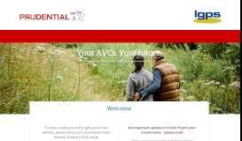
							         Local Government AVCs - Prudential								  
							    