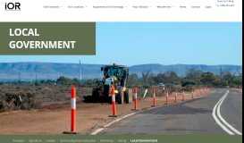 
							         Local Government - IOR Petroleum | Fuelling Australia								  
							    