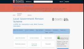 
							         Local Government Pension Scheme (LGPS) | Hantsweb								  
							    