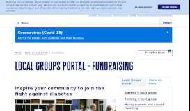 
							         Local groups Portal - Fundraising | Diabetes UK								  
							    