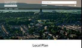 
							         Local Plan - Lancaster City Council								  
							    