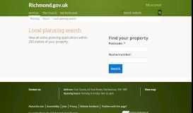 
							         Local planning search - Local Planning - London Borough of ...								  
							    