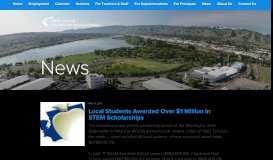
							         Local Students Awarded Over $1 Million in STEM Scholarships - NCESD								  
							    