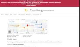 
							         Location & Contact - Tower Urology								  
							    