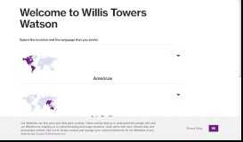 
							         Location Selector - Willis Towers Watson								  
							    