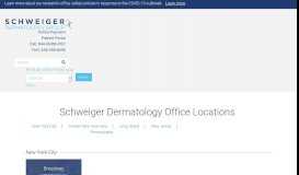 
							         Locations Archive - Schweiger Dermatology Group								  
							    