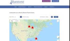
							         Locations - Bluestone Physician Services								  
							    