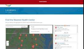 
							         Locations - Central Virginia Health Services								  
							    